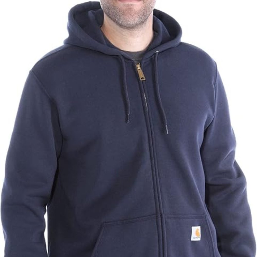 Carhartt, Men's, Midweight Hooded Zip Front, Sweatshirt, XL, Hoodie, Pockets